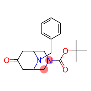 3,9-Diazabicyclo[3.3.1]nonane-3-carboxylic acid, 7-oxo-9-(phenylmethyl)-, 1, 1-dimethylethyl ester