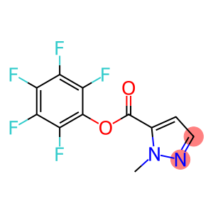 Pentafluorophenyl 1-methyl-1H-pyrazole-5-carboxylate