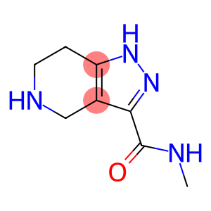 N-methyl-4,5,6,7-tetrahydro-2H-pyrazolo[4,3-c]pyridine-3-carboxamide(SALTDATA: HCl)