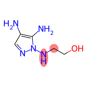 Ethanol,  2-[(4,5-diamino-1H-pyrazol-1-yl)amino]-