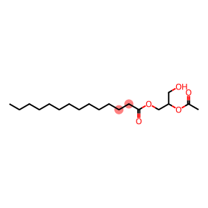 Tetradecanoic acid, 2-(acetyloxy)-3-hydroxypropyl ester