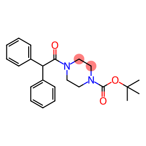 1-Piperazinecarboxylic acid, 4-(2,2-diphenylacetyl)-, 1,1-dimethylethyl ester