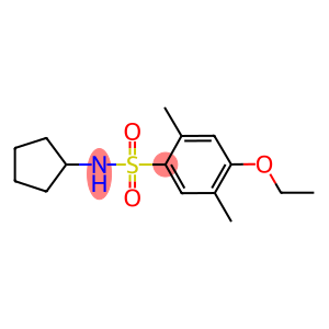 N-cyclopentyl-4-ethoxy-2,5-dimethylbenzenesulfonamide