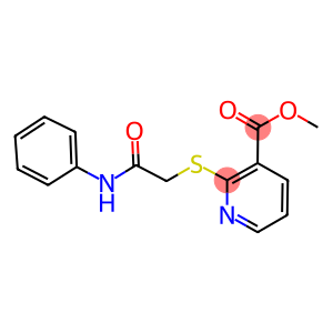 methyl 2-[(2-anilino-2-oxoethyl)sulfanyl]nicotinate