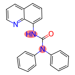 N,N-diphenyl-N'-(8-quinolinyl)urea