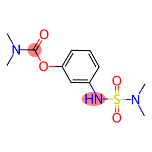 3-{[(dimethylamino)sulfonyl]amino}phenyl dimethylcarbamate