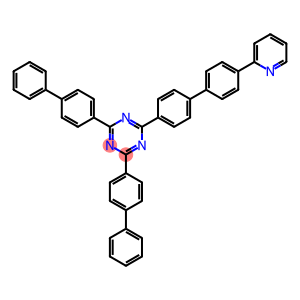 2,4-二(联苯-4-基)-6-[4'-(2-吡啶基)联苯-4-基]-1,3,5-三嗪