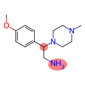 2-(4-methoxyphenyl)-2-(4-methylpiperazin-1-yl)ethanamine