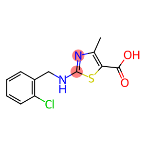 2-[(2-Chlorobenzyl)amino]-4-methyl-1,3-thiazole-5-carboxylic acid