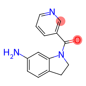 (6-Amino-2,3-dihydro-indol-1-yl)-pyridin-3-yl-methanone