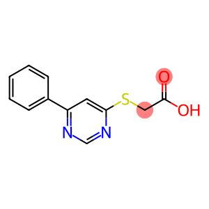 (6-PHENYLPYRIMIDIN-4-YL)THIO]ACETIC ACID