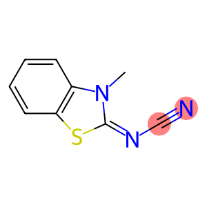 Cyanamide, (3-methyl-2(3H)-benzothiazolylidene)- (9CI)