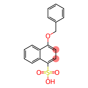 4-(benzyloxy)naphthalene-1-sulfonic acid