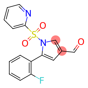 5-(2-氟苯基)-1-(吡啶-2-基磺酰基)-1H-吡咯-3-甲醛