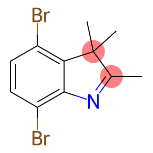 4,7-dibromo-2,3,3-trimethyl-3H-indole