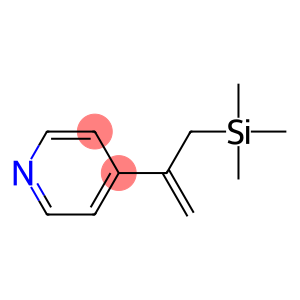 Pyridine, 4-[1-[(trimethylsilyl)methyl]ethenyl]- (9CI)