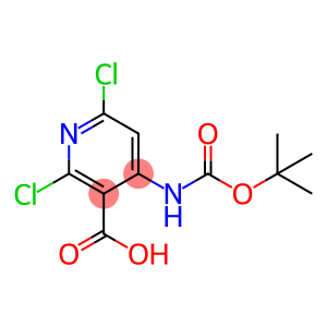 4-((叔丁氧羰基)氨基)-2,6-二氯烟酸