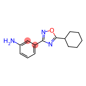 3-(5-Cyclohexyl-1,2,4-oxadiazol-3-yl)aniline