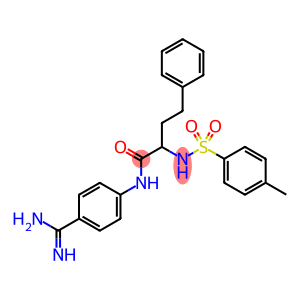 2-tosylamino-4-phenylbutyryl-4-amidinoanilide