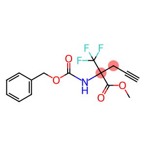 Methyl 2-(((benzyloxy)carbonyl)amino)-2-(trifluoromethyl)pent-4-ynoate