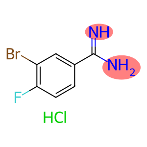 3-溴-4-氟苯甲脒盐酸盐