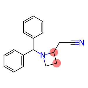 2-(1-benzhydrylazetidin-2-yl)acetonitrile