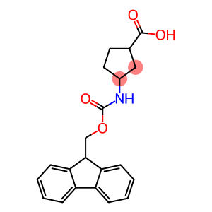 3-((((9H-芴-9-基)甲氧基)羰基)氨基)环戊烷-1-羧酸
