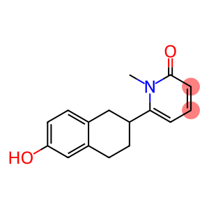 2(1H)-Pyridinone, 1-methyl-6-(1,2,3,4-tetrahydro-6-hydroxy-2-naphthalenyl)-