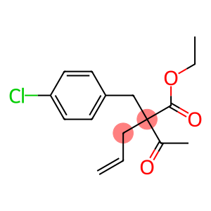 Ethyl 2-acetyl-2-(4-chlorobenzyl)pent-4-enoate