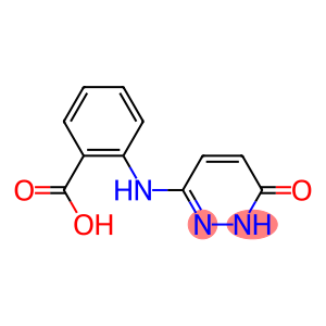 BENZOIC ACID, 2-[(1,6-DIHYDRO-6-OXO-3-PYRIDAZINYL)AMINO]-