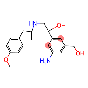 1-[3-amino-5-(hydroxymethyl)phenyl]-2-[1-(4-methoxyphenyl)propan-2-ylamino]ethanol