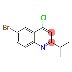 6-溴-4-氯-2-异丙基喹啉