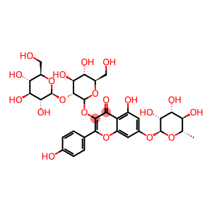 山柰酚 3-O-BETA-D-槐糖苷 7-O-ALPHA-L-鼠李糖苷