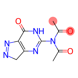 AcetaMide, N-acetyl-N-(6,7-dihydro-7-oxo-3H-pyrazolo[4,3-d]pyriMidin-5-yl)-