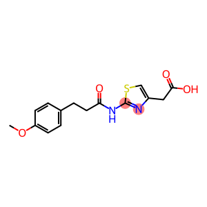 (2-{[3-(4-Methoxyphenyl)propanoyl]amino}-1,3-thiazol-4-yl)acetic acid