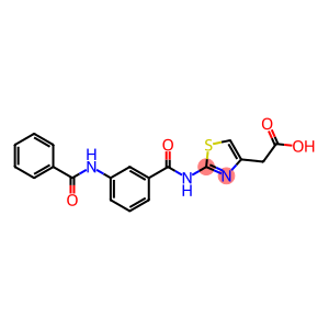 (2-{[3-(Benzoylamino)benzoyl]amino}-1,3-thiazol-4-yl)acetic acid