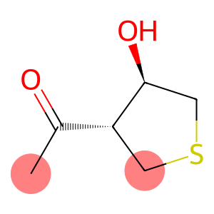 Ethanone, 1-(tetrahydro-4-hydroxy-3-thienyl)-, trans- (9CI)