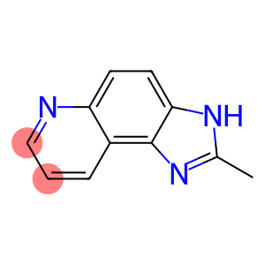1H-Imidazo[4,5-f]quinoline,2-methyl-(9CI)