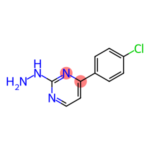 4-(4-氯苯基)-2-肼基嘧啶盐酸盐