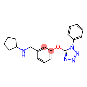 N-cyclopentyl-N-{3-[(1-phenyl-1H-tetraazol-5-yl)oxy]benzyl}amine