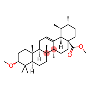 3-METHOXY-(3BETA)-URS-12-EN-28-OIC ACID METHYL ESTER