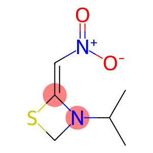 1,3-Thiazetidine,3-(1-methylethyl)-2-(nitromethylene)-(9CI)