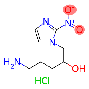 1H-Imidazole-1-ethanol, α-(3-aminopropyl)-2-nitro-, hydrochloride (1:1)