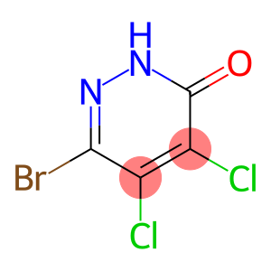 3(2H)-Pyridazinone, 6-bromo-4,5-dichloro-