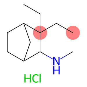 Bicyclo[2.2.1]heptan-2-amine, 3,3-diethyl-N-methyl-, hydrochloride (1:1)