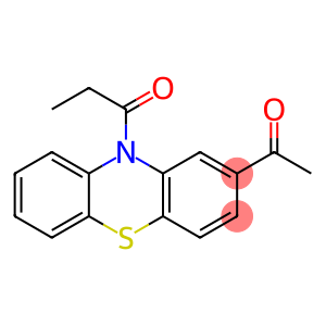 2-Acetyl-10-(1-oxopropyl)-10H-phenothiazine