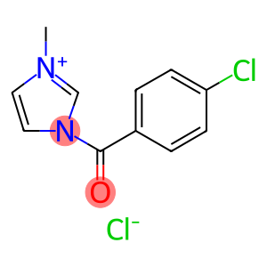 1H-Imidazolium, 3-(4-chlorobenzoyl)-1-methyl-, chloride (1:1)