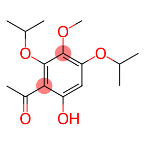 1-(6-HYDROXY-2,4-DIISOPROPOXY-3-METHOXYPHENYL)ETHANONE