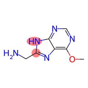 9H-Purine-8-methanamine,  6-methoxy-