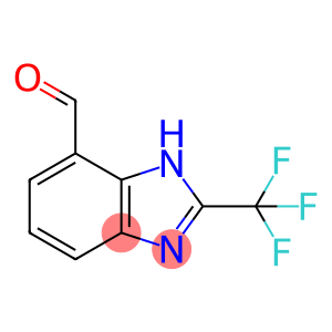 2-(Trifluoromethyl)-1H-benzimidazole-7-carbaldehyde